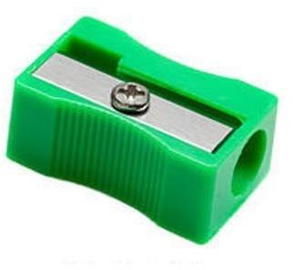 Stainless Steel Plastic Pencil Sharpener, for Home, Schools, Size : 60-70mm, 70-80mm