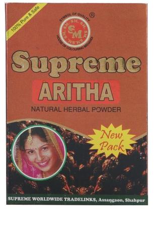 Supreme Aritha Herbal Powder, Packaging Type : Box