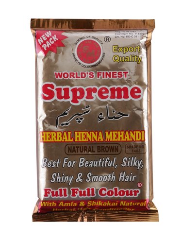 Supreme Herbal Natural Brown Henna Mehandi