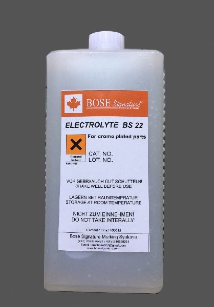 Grade A Chemical Metal Etching Electrolyte