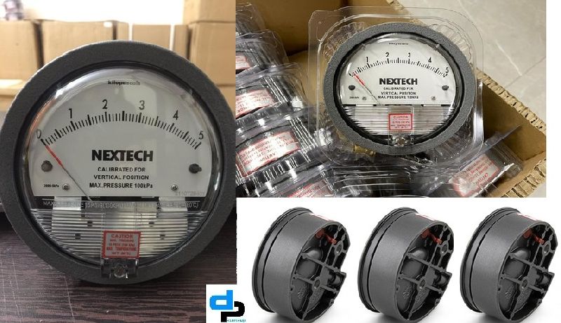 Differential Pressure Gauges Nextech Dpengineers 50-0-50 Pascal