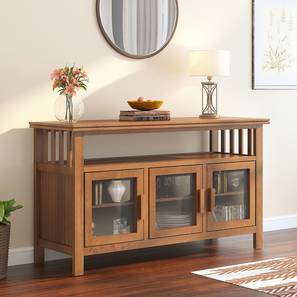 Solid Wood 3 Door Sideboard