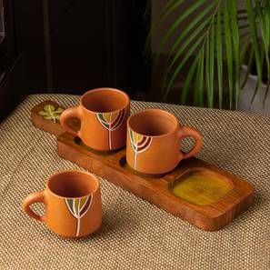 Cups With Tray Set