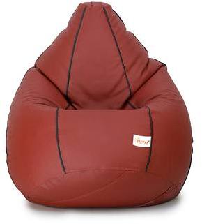 Leatherette Filled Bean Bag