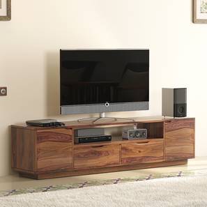 Solid Wood Large TV Unit
