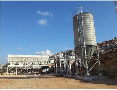 Clean Dry Mix Plant, for Construction Project, Features : Fast functioning, Rust proof, Large output