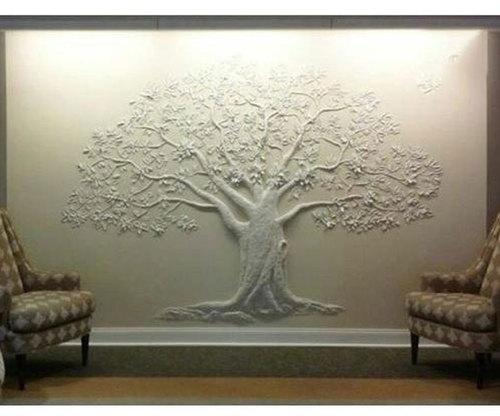 DEG GRC Mural, Design : Tree