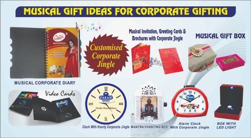 Catch Masale Musical Diary Module For Corporate Advertising New Year Gift