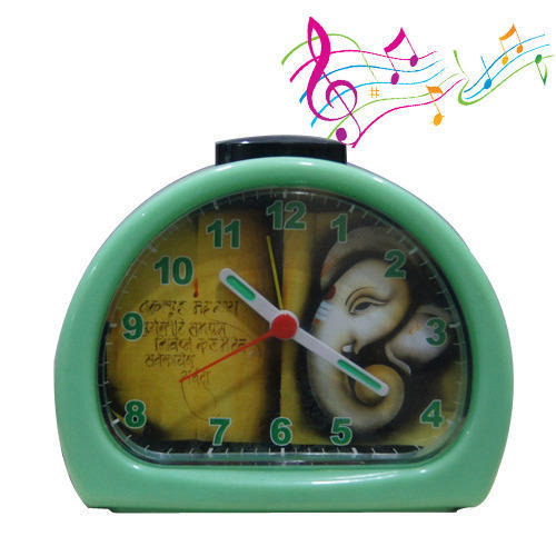 Religious Spiritual Mantra Chanting Customised Alarm Table Clock for Personal, Corporate Gift