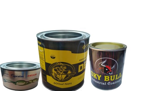 Tinplate Container, Capacity : PRINTED OR PLAIN