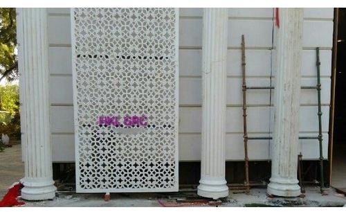 GRC Cladding Screen, for Decoration, Color : White