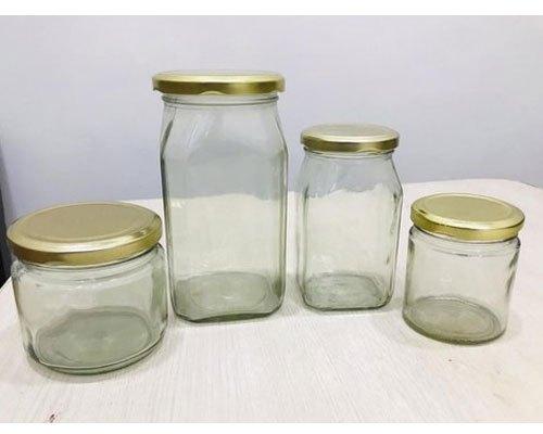 Plastic Salsa Glass Jar, for Food Storage, Feature : Durable, Eco-Friendly, Light Weight, Non Breakable