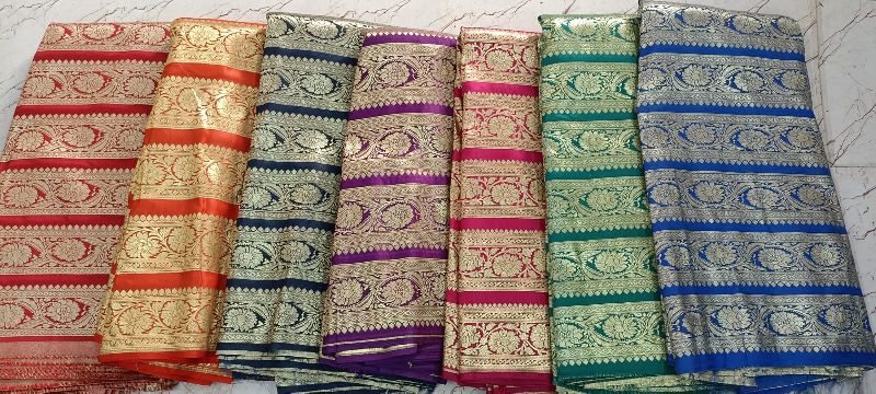 Katan Silk Banarasi Zari Border