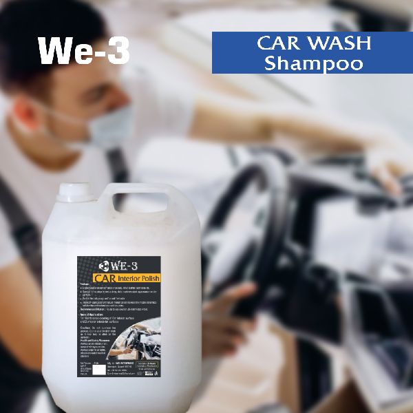 We-3 car dashboard polish, Packaging Type : Plastic Can