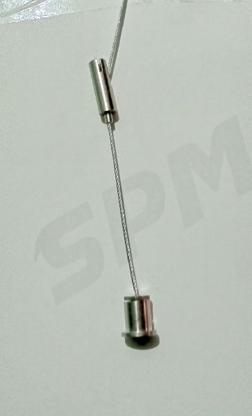 Polished Metal 9×14mm Cable Gripper