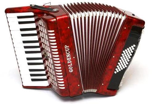 Yamaha Wood Plastic Piano Accordion Golden Cup, Voltage : 12 V