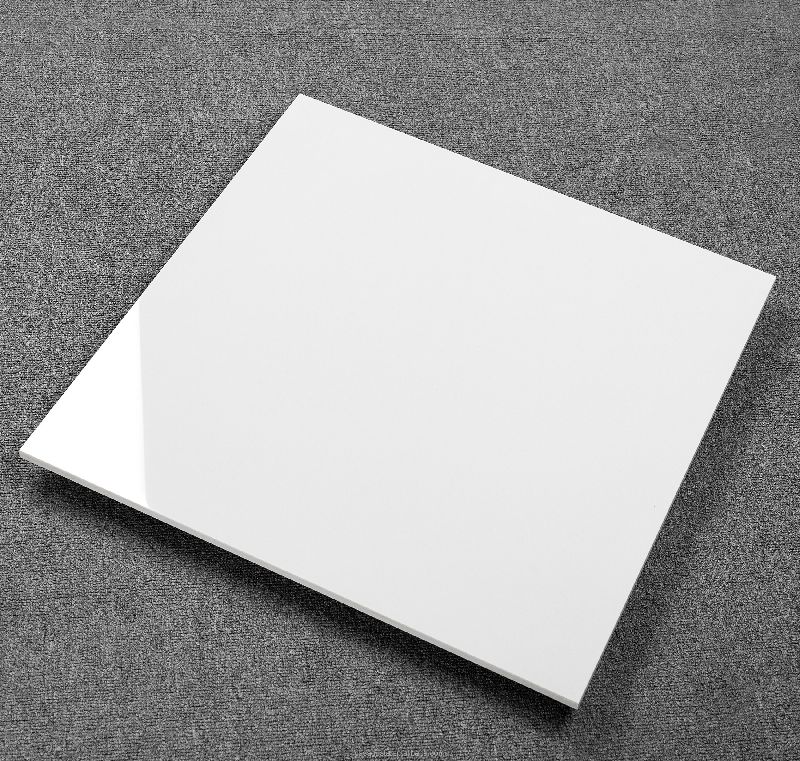 Polished Full Body White ceramic Tiles, for Construction, Size : Standard