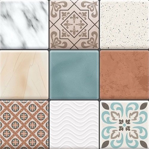 One Box Mix Design ceramic Tiles, Size : Standard
