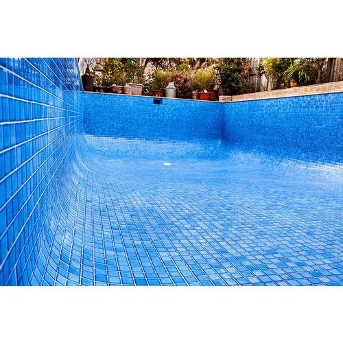 Polished Plain Creamic Swimming Pool Tiles, Size : Standard