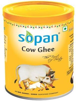 Sopan Cow Ghee (1 Ltr Tin)