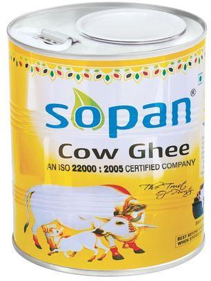 Sopan Cow Ghee (5 Ltr Tin)