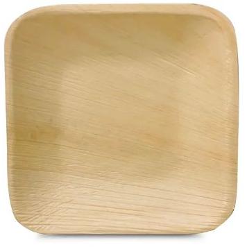 6 Inch Square Areca Leaf Plates