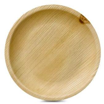 9 Inch Round Areca Leaf Plates