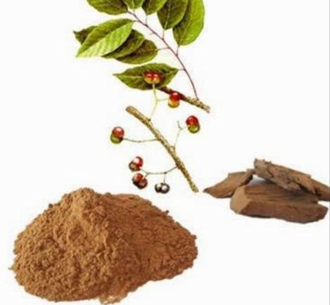 Pygeum Bark Extract Powder, for Used Fever Cough Medicine, Color : Brown