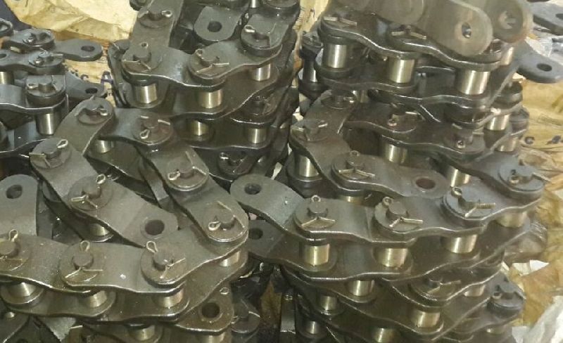 Steel Heavy Duty Conveyor Chain, for Moving Goods, Feature : Heat Resistance, Long Life, Scratch Proof