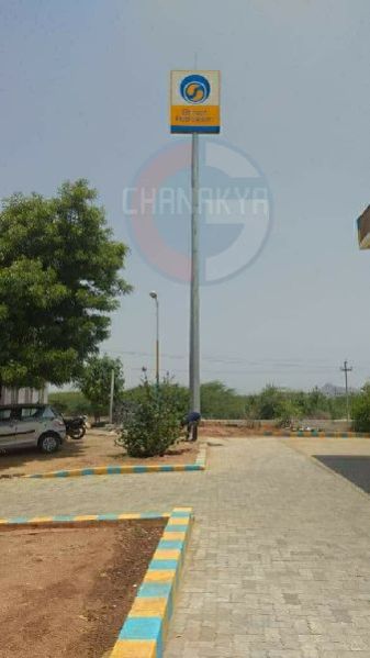 BPCL Signage Mast Pole