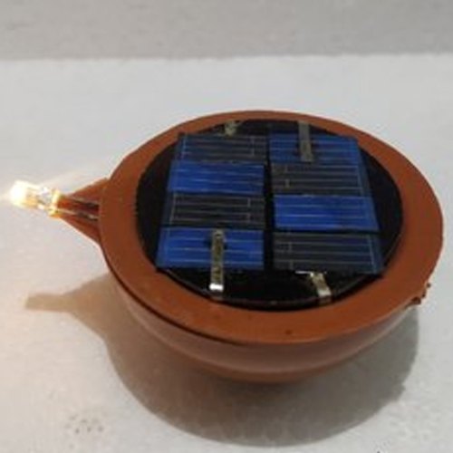 Solar Diya Light, Packaging Type : Box
