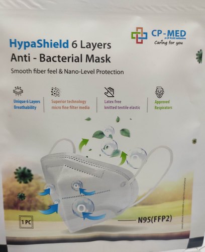  6 Layer Face Mask, for Commercial, industrial, institutional healthcare
