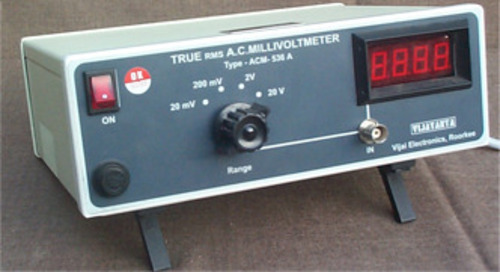 True Rms A.C. Millivoltmeter