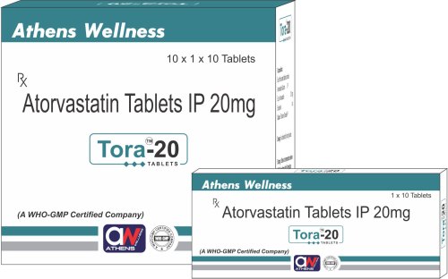 Tora Atorvastatin Tablets, Color : Titanium Dioxide IP