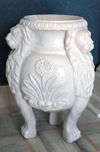 Marble Flower Pot