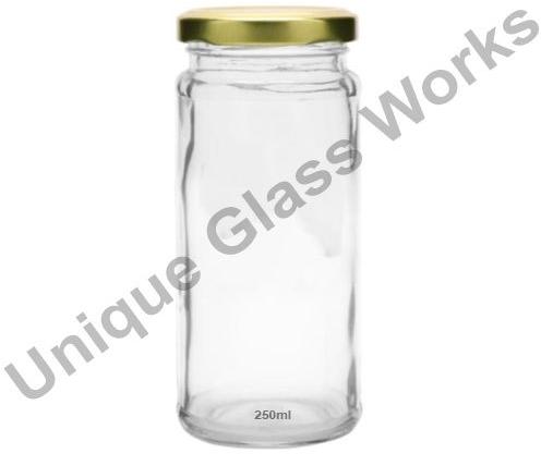 Bamboo Glass Jars