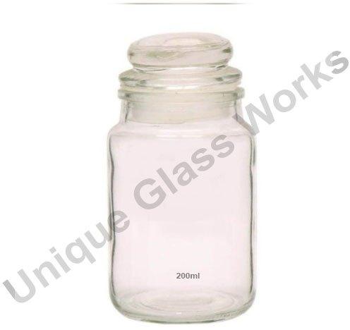 Candle Glass Jars, Capacity : 200 ml