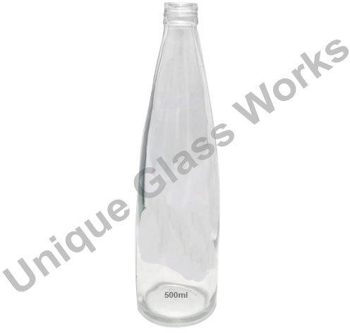 Water Glass Bottle, Color : Transparent