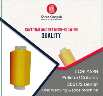  Polyester Yarn, for Weaving, Packaging Type : Roll