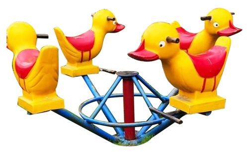 FRP Duck Merry Go Round, Capacity : 200 kg