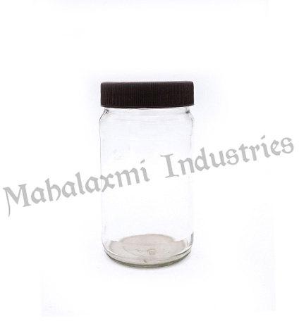 Mahalaxmi Protein Glass Jar, Color : Transparent