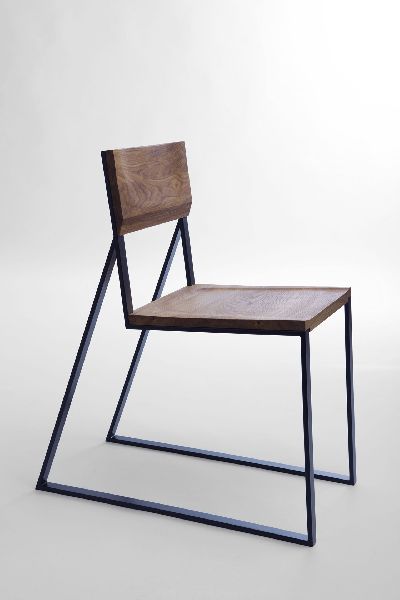 Metal and Wood Chair