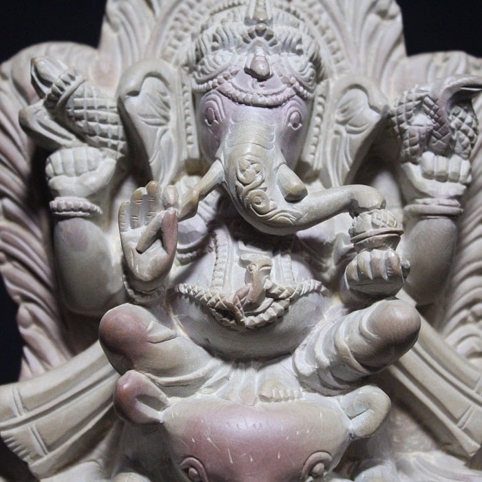 Stone Handcrafted Lord Ganesha Statue, Feature : Best Quality, Complete Finishing, Decent Look, Perfect Shape