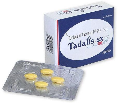 Valence Tadalis Sx 20mg Tablet, Purity : 100%