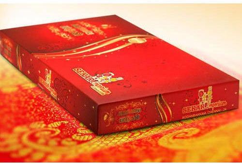 Saree Packaging Box, Color : Custamized