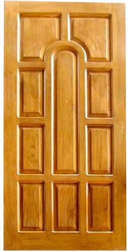 Polished Plain Wooden Door Panel, Feature : Fine Finished, Eco Friendly, Durable, Termite Proof