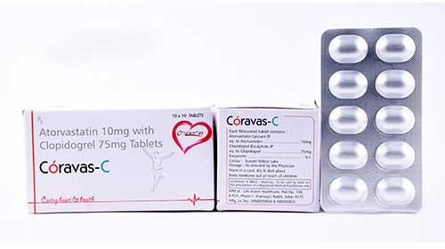 Atorvastatin and Clopidogrel Tablets