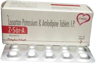Losartan Potassium And Amlodipine Tablet