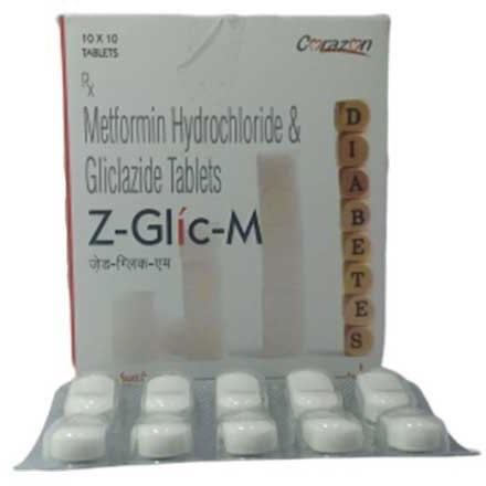 Metformin Hydrochloride And Gliclazide Tablets