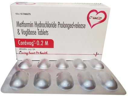 Metformin Hydrochloride Prolonged release And Voglibose Tablets